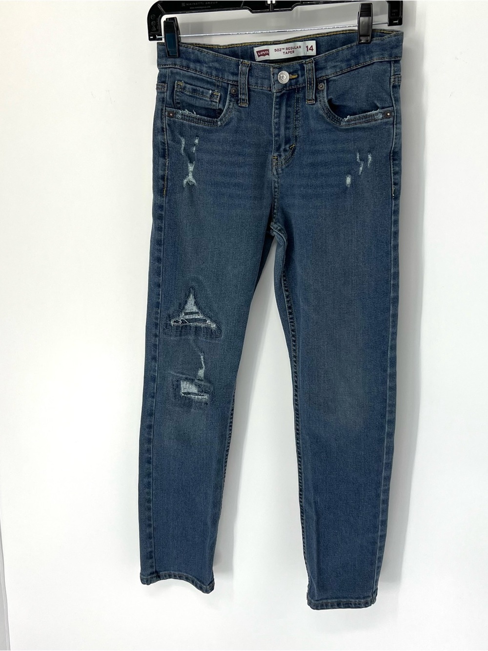 Levi’s girls size 14 502 tapered jeans